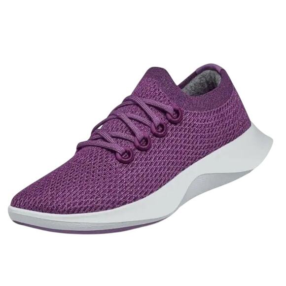 ALLBIRDS Women's Tree Dasher Running Shoes Size 8.5 In Alpha/Bright White - Picture 2 of 10